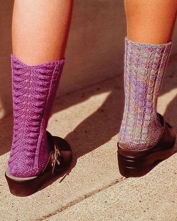 AC35e Walking Away Socks ~ PDF Digital Download