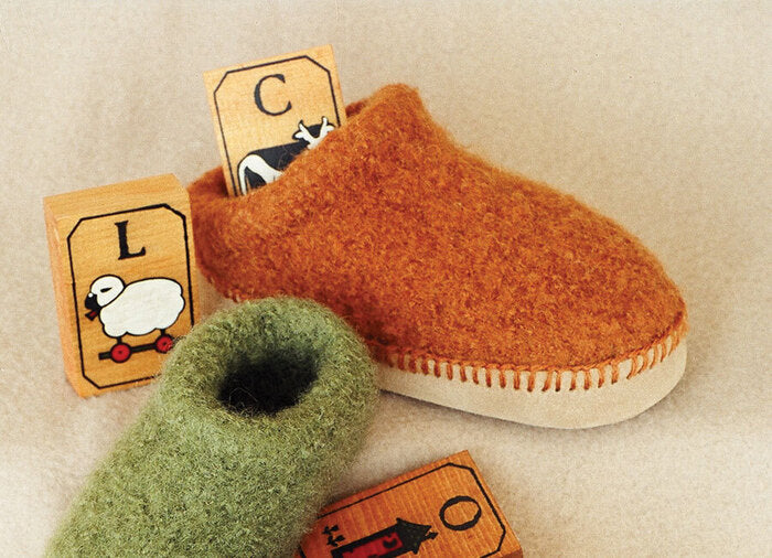 Suede Slipper Soles - Child Sizes