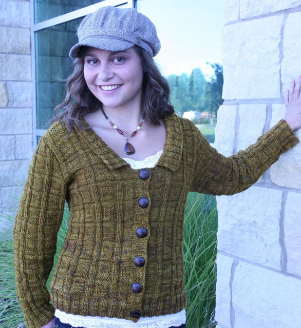 FT466e ~ Berkeley Square Cardigan ~ PDF Digital Download