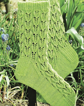 AC58 Leaf Lace Socks