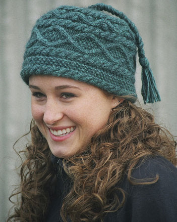 AC60e The Braid and Bobble Hat ~ PDF Digital Download