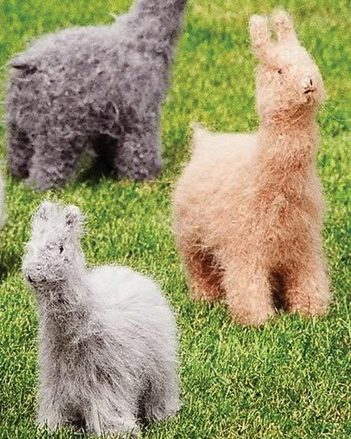 FT207e Felt Alpacas & Llamas ~ PDF Digital Download