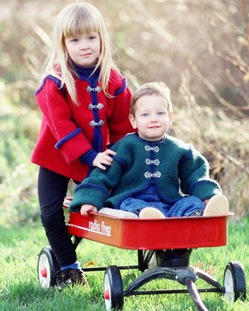 CH13e Children's Felt Jacket ~ PDF Digital Download