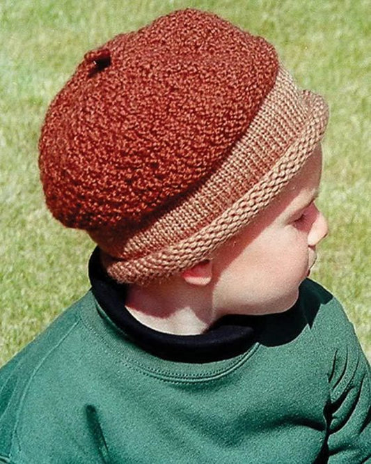 CH37e - Acorn Hat in 3 sizes ~ PDF Digital Download