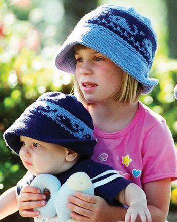 CH5 Whales & Sails Childrens Hats