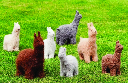 FT207 Felt Alpacas & Llamas